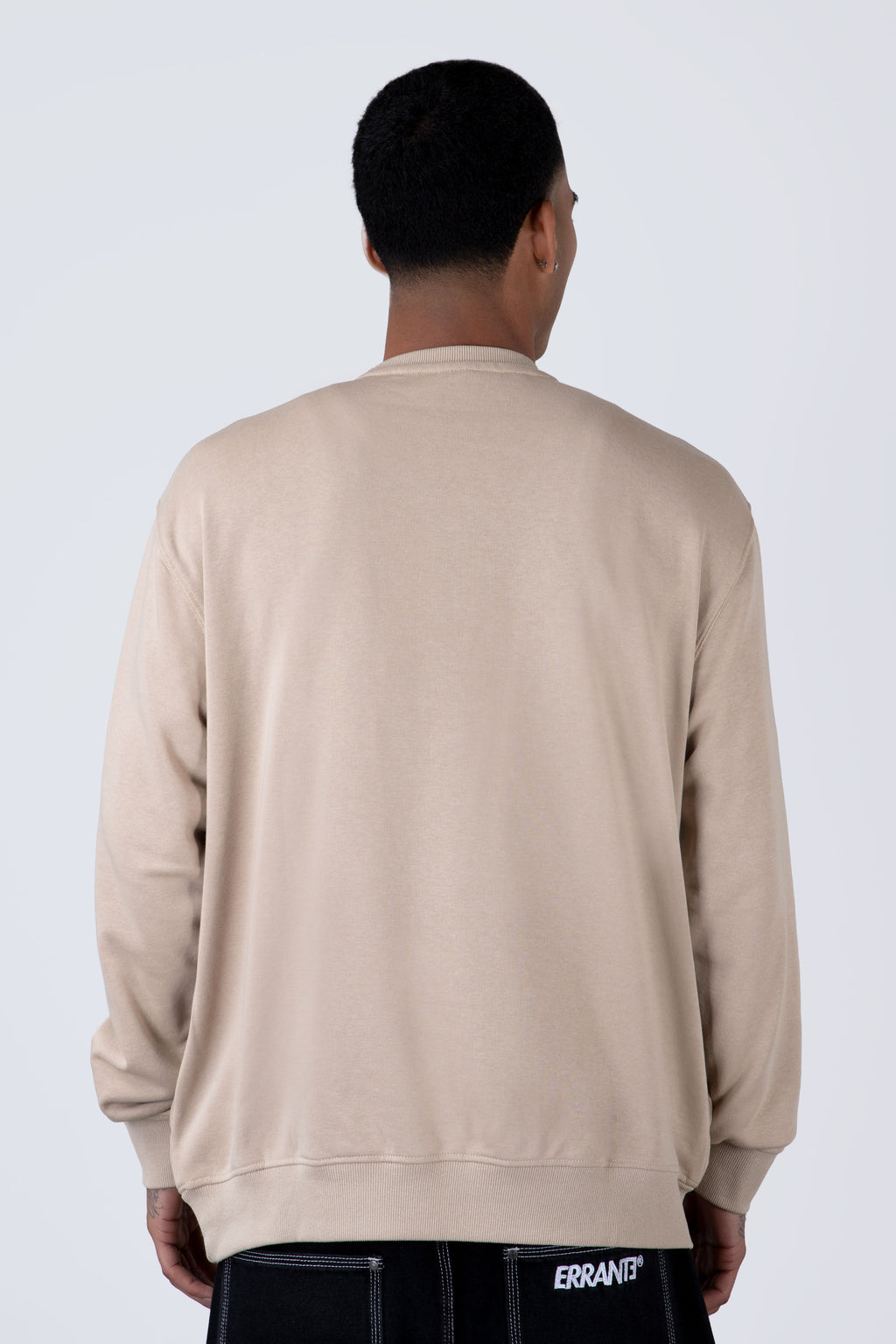 Poleron Cuello Redondo Pitufos Gnap Café
