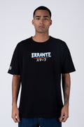 Polera Manga Corta Pitufos Gargattack Negro