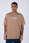 Polera Manga Corta Pitufos Gargattack Beige
