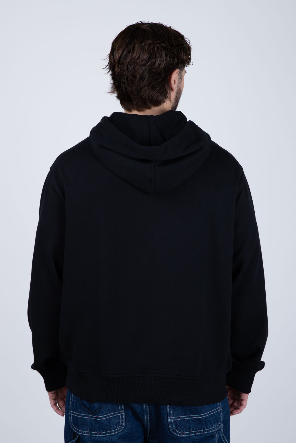 Poleron Con Gorro Vandy Negro