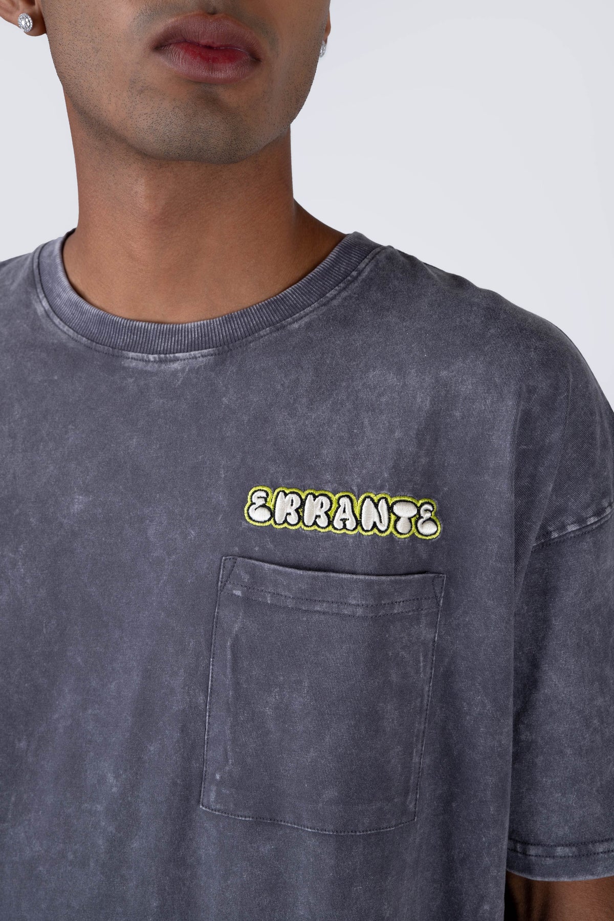Polera Manga Corta Game Gris