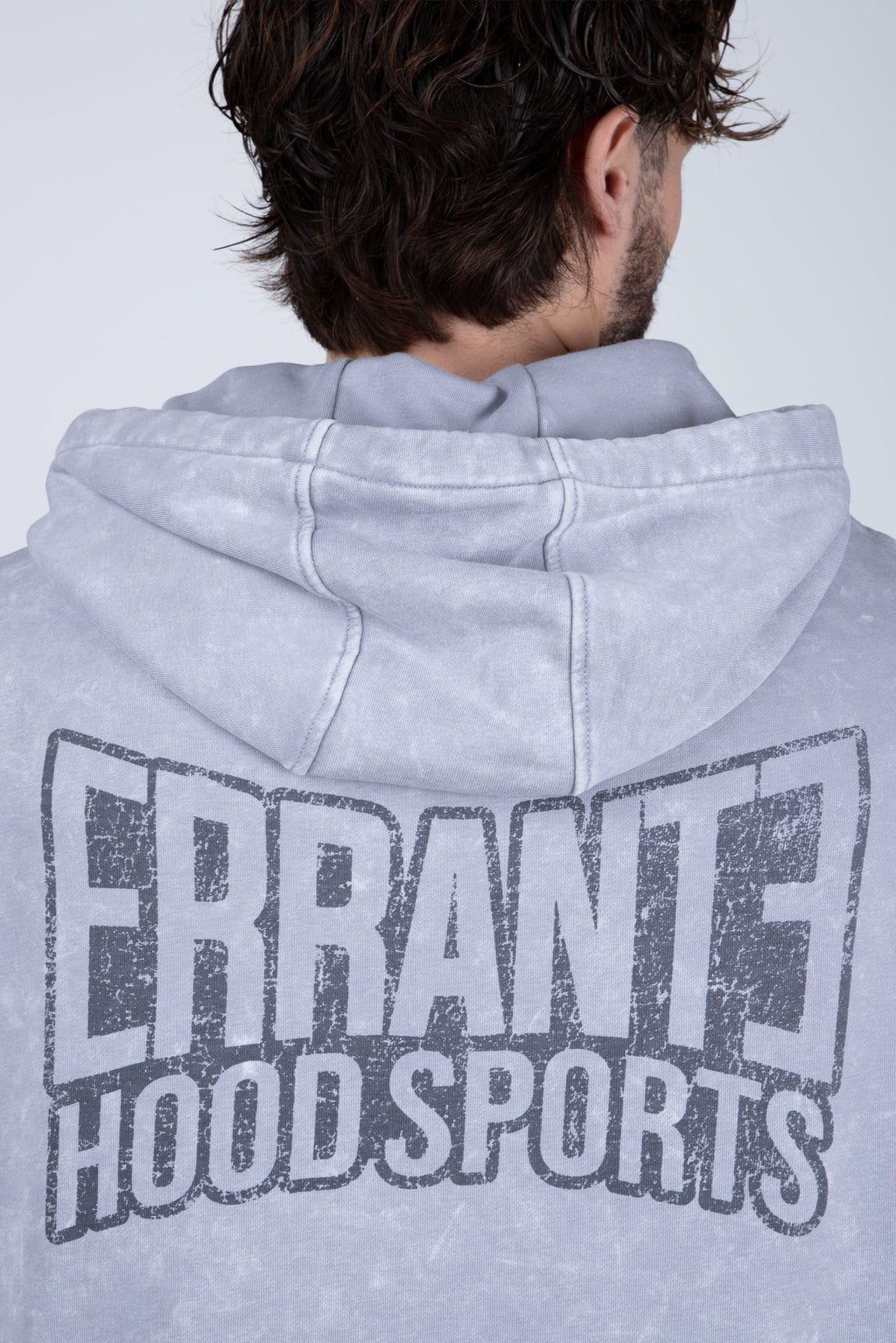 Poleron Con Gorro Sin Manga Frontlever Gris