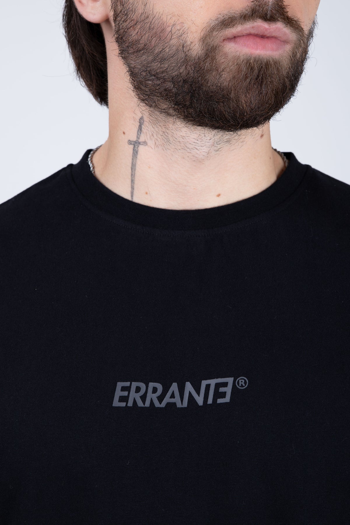 Polera Manga Corta Frontlever Negro