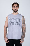 Polera Sin Manga Frontlever Gris