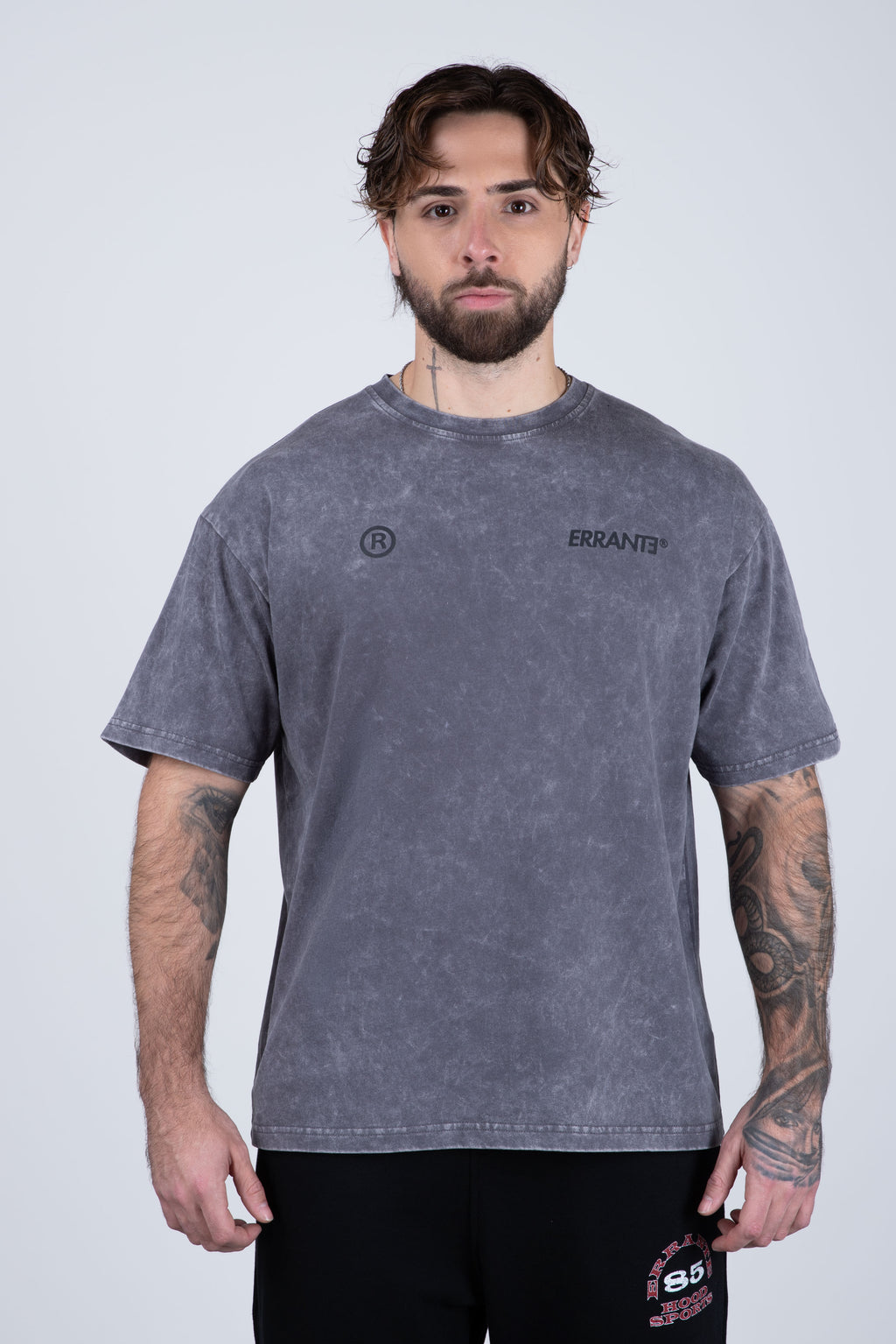 Polera Manga Corta Pitch Gris