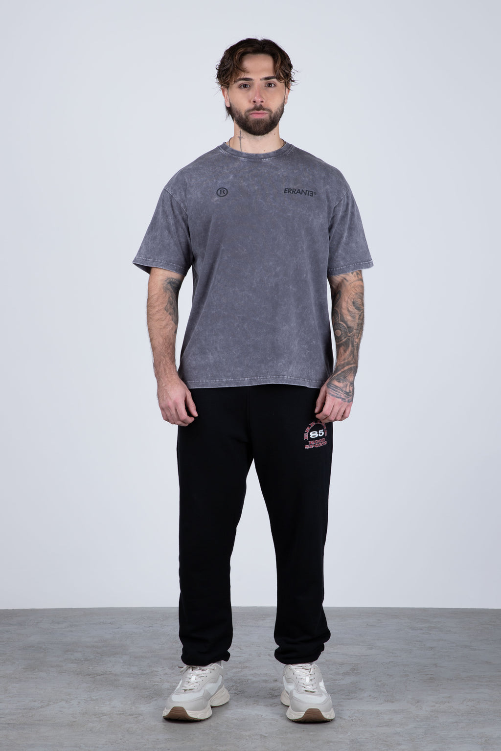 Polera Manga Corta Pitch Gris
