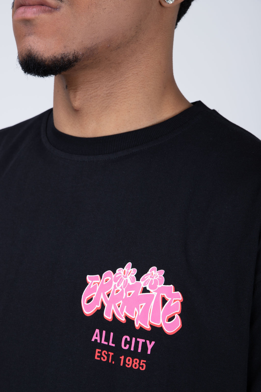 Polera Manga Corta Vandycode Negro