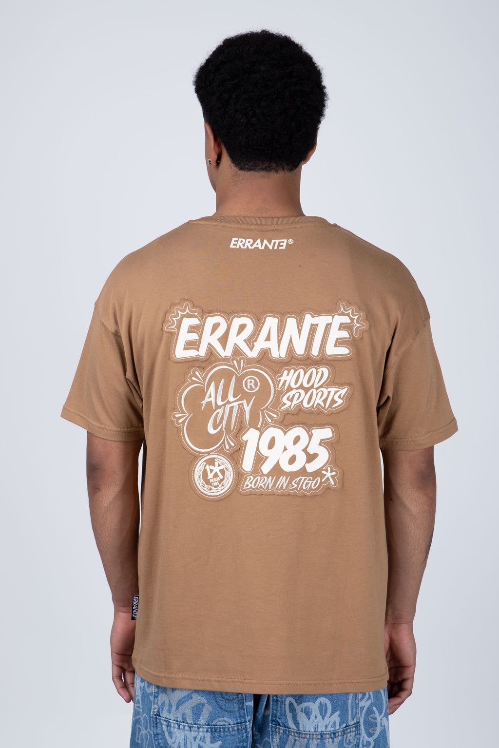 Polera Manga Corta Errantito Café