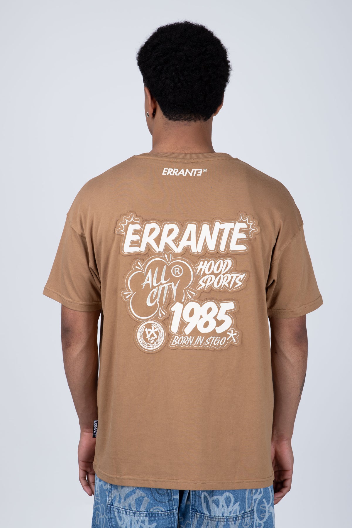Polera Manga Corta Errantito Café