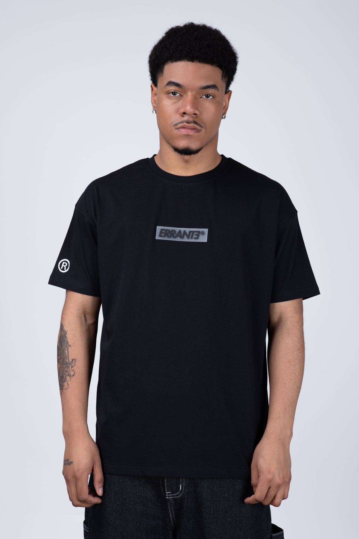 Polera Manga Corta Bare Negro