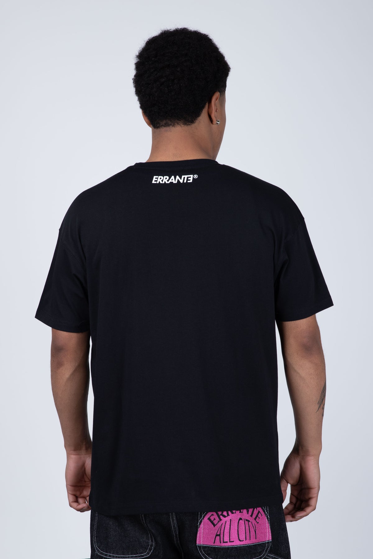 Polera Manga Corta Bare Negro