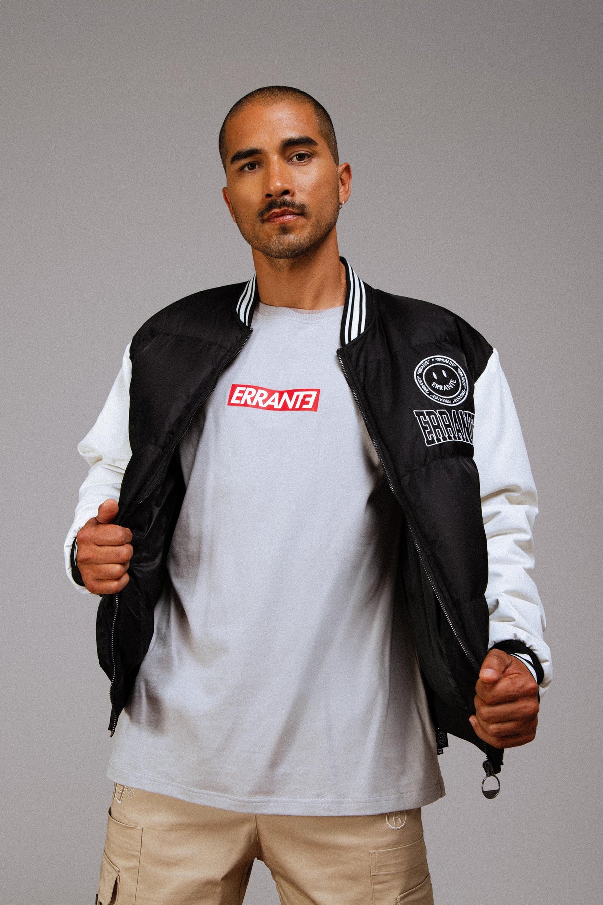 Parka Bomber Style Negro ERRANTE